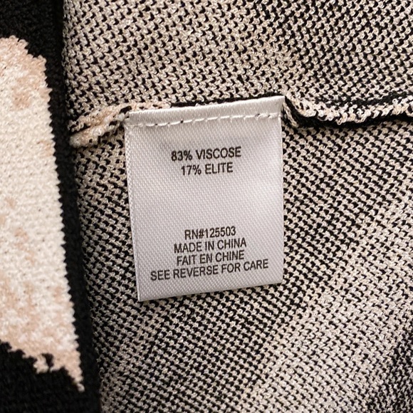 Ronny Kobo Caden Zebra Print Pencil Skirt in size Large NWT - Picture 9 of 10